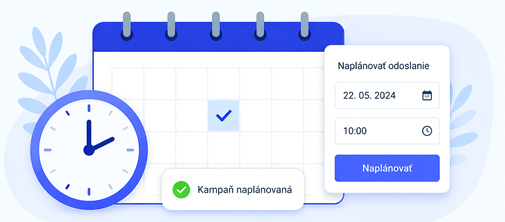 Nové plánovanie odosielania
