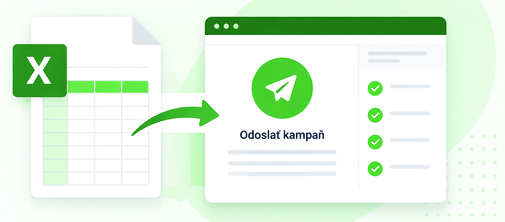 Odosielanie z Excelu